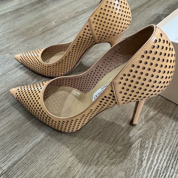 Jimmy Choo Patent Leather Heels 38 - Picture 4 of 4